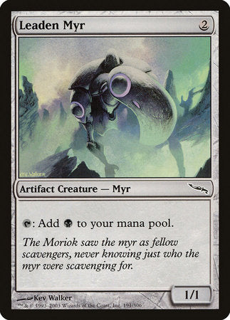 Leaden Myr [Mirrodin] | Empire Gaming NC