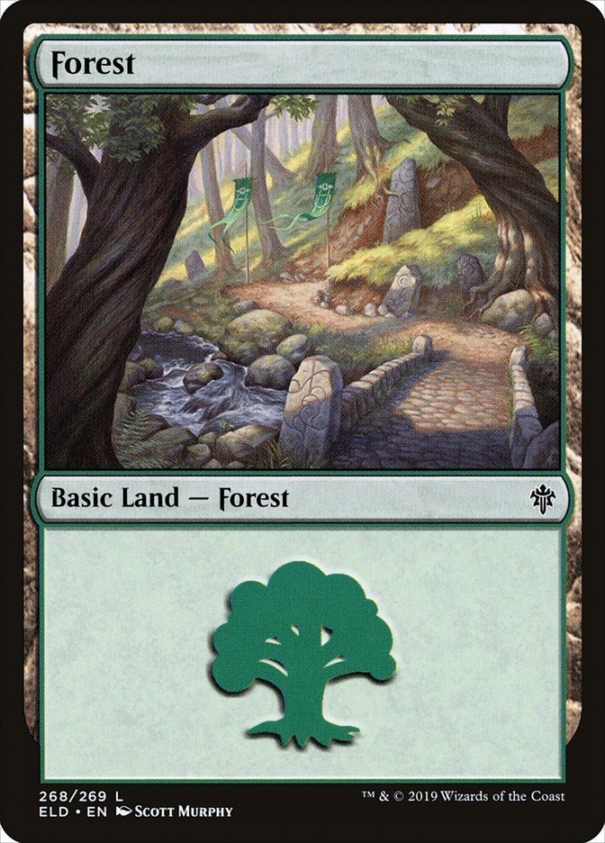 Forest (268) [Throne of Eldraine] | Empire Gaming NC