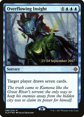 Overflowing Insight [Ixalan Promos] | Empire Gaming NC