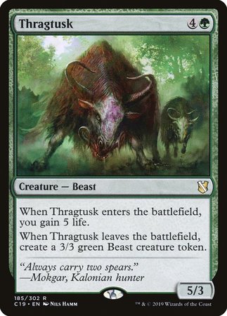 Thragtusk [Commander 2019] | Empire Gaming NC