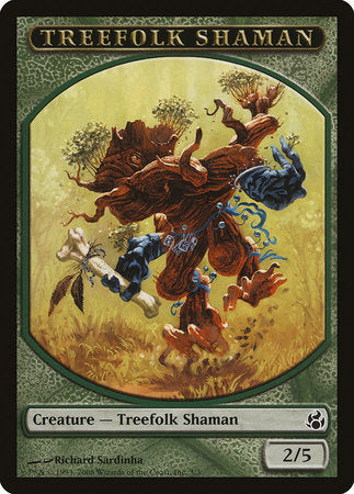 Treefolk Shaman Token [Morningtide Tokens] | Empire Gaming NC