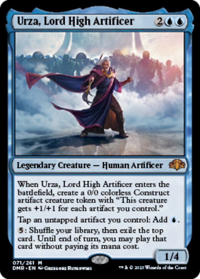 Urza, Lord High Artificer [Dominaria Remastered] | Empire Gaming NC