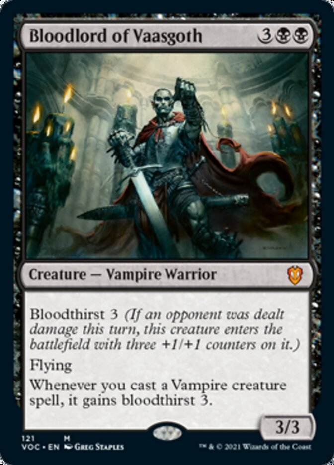 Bloodlord of Vaasgoth [Innistrad: Crimson Vow Commander] | Empire Gaming NC