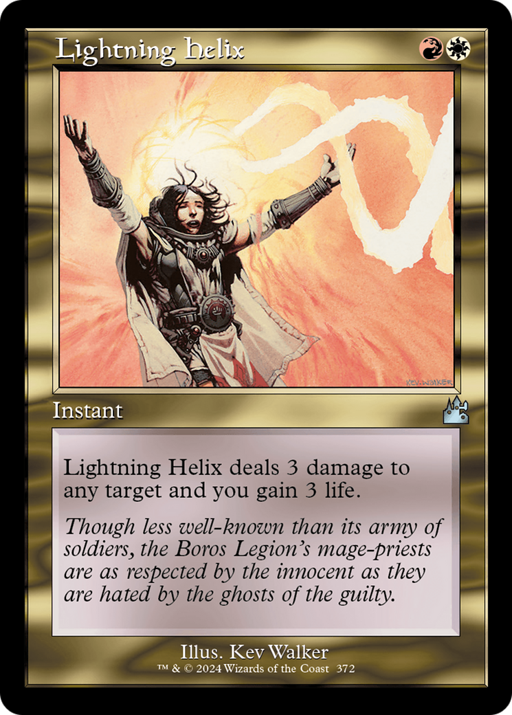 Lightning Helix (Retro Frame) [Ravnica Remastered] | Empire Gaming NC