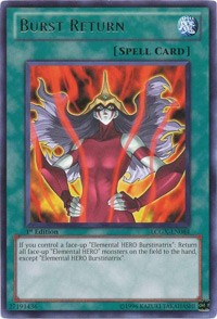 Burst Return [LCGX-EN084] Rare | Empire Gaming NC