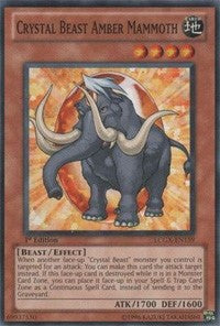 Crystal Beast Amber Mammoth [LCGX-EN159] Common | Empire Gaming NC