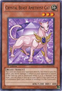 Crystal Beast Amethyst Cat [LCGX-EN156] Common | Empire Gaming NC