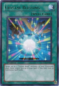 Crystal Blessing [LCGX-EN165] Rare | Empire Gaming NC