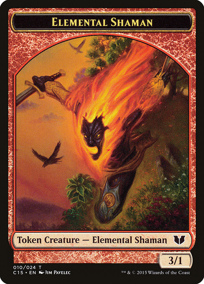 Elemental Shaman Token [Commander 2015 Tokens] | Empire Gaming NC