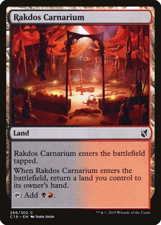 Rakdos Carnarium [Commander 2019] | Empire Gaming NC