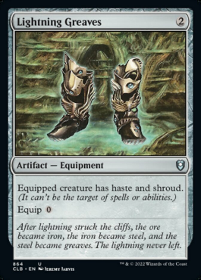 Lightning Greaves [Commander Legends: Battle for Baldur's Gate] | Empire Gaming NC