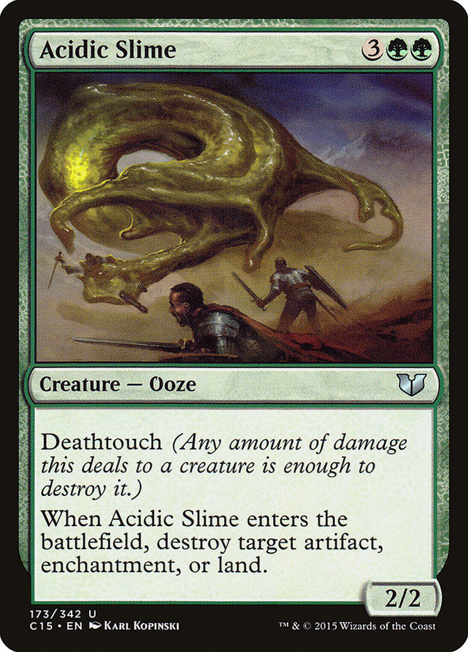 Acidic Slime [Commander 2015] | Empire Gaming NC