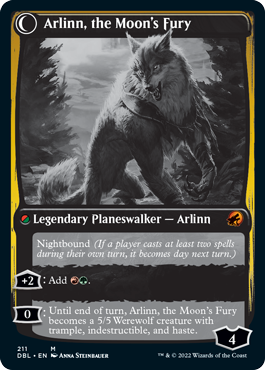 Arlinn, the Pack's Hope // Arlinn, the Moon's Fury [Innistrad: Double Feature] | Empire Gaming NC