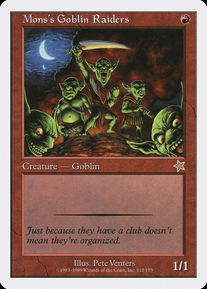 Mons's Goblin Raiders [Starter 1999] | Empire Gaming NC