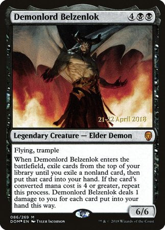 Demonlord Belzenlok [Dominaria Promos] | Empire Gaming NC