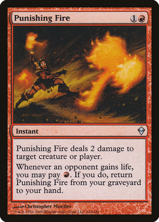 Punishing Fire [Zendikar] | Empire Gaming NC