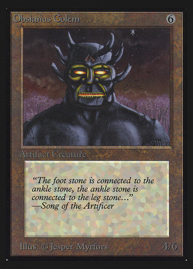 Obsianus Golem (CE) [Collectors’ Edition] | Empire Gaming NC