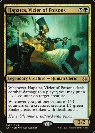 Hapatra, Vizier of Poisons [Amonkhet] | Empire Gaming NC