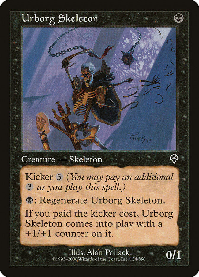 Urborg Skeleton [Invasion] | Empire Gaming NC