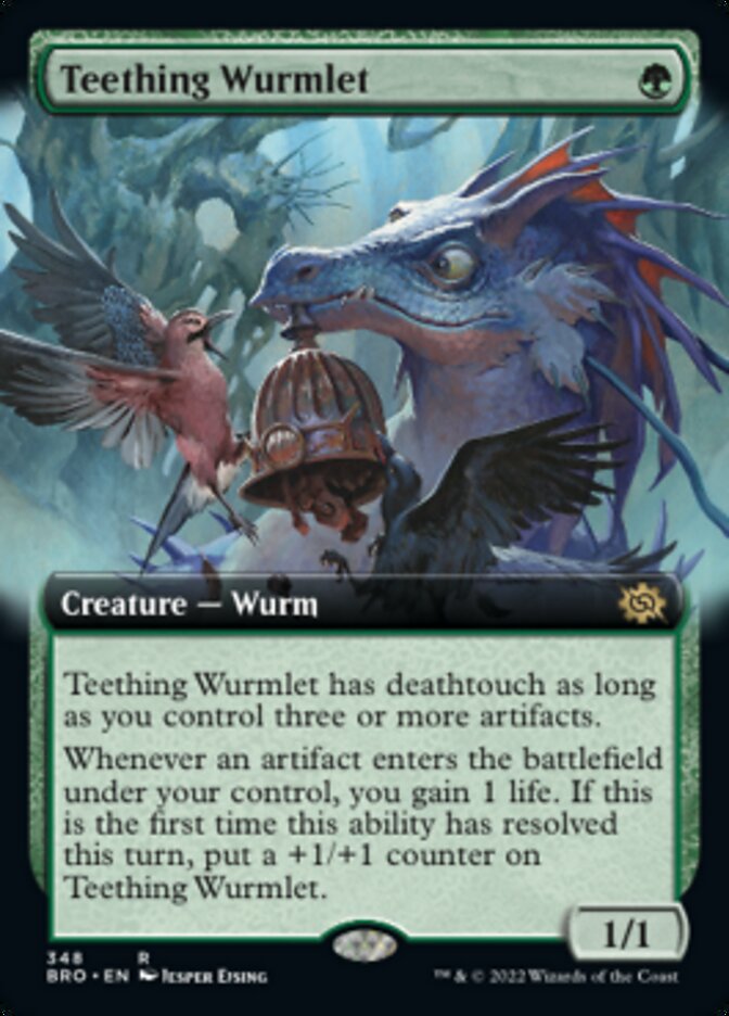 Teething Wurmlet (Extended Art) [The Brothers' War] | Empire Gaming NC