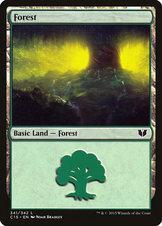 Forest (341) [Commander 2015] | Empire Gaming NC