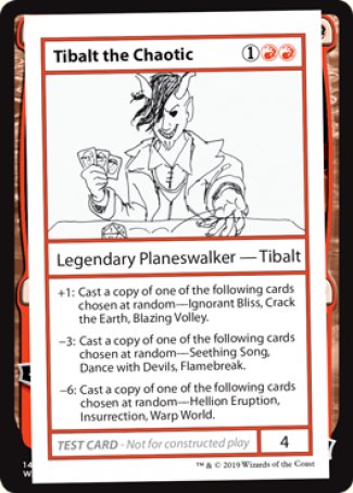 Tibalt the Chaotic (2021 Edition) [Mystery Booster Playtest Cards] | Empire Gaming NC