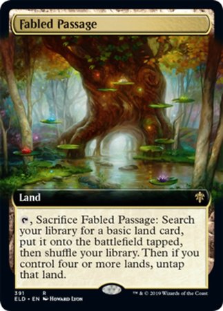 Fabled Passage (Extended Art) [Throne of Eldraine] | Empire Gaming NC