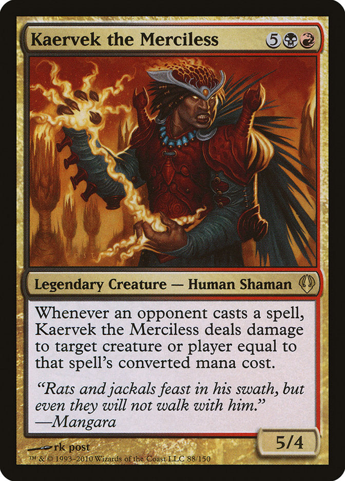 Kaervek the Merciless [Archenemy] | Empire Gaming NC