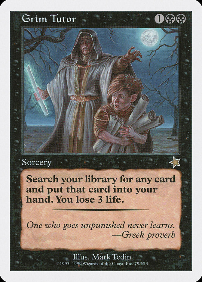 Grim Tutor [Starter 1999] | Empire Gaming NC