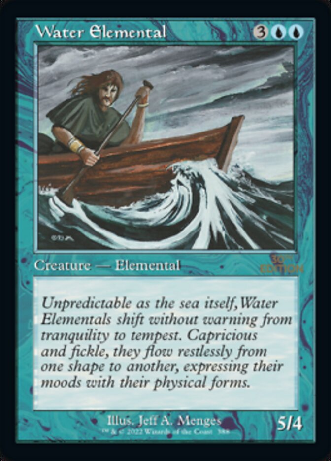 Water Elemental (Retro) [30th Anniversary Edition] | Empire Gaming NC