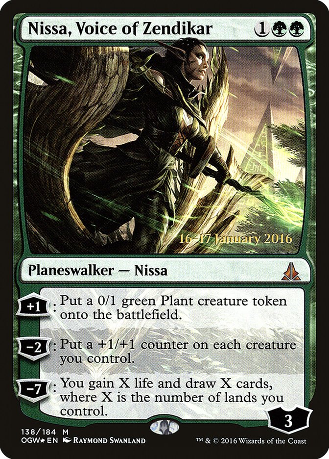 Nissa, Voice of Zendikar [Oath of the Gatewatch Promos] | Empire Gaming NC