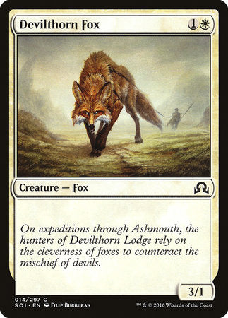 Devilthorn Fox [Shadows over Innistrad] | Empire Gaming NC