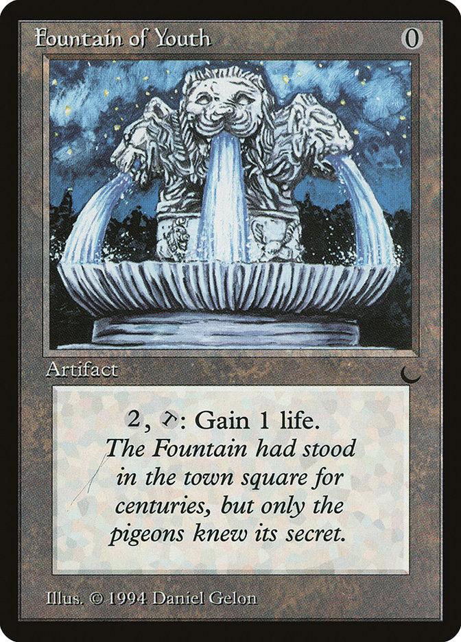 Fountain of Youth (Misprinted) [The Dark] | Empire Gaming NC