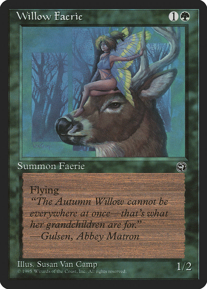 Willow Faerie (Gulsen Flavor Text) [Homelands] | Empire Gaming NC