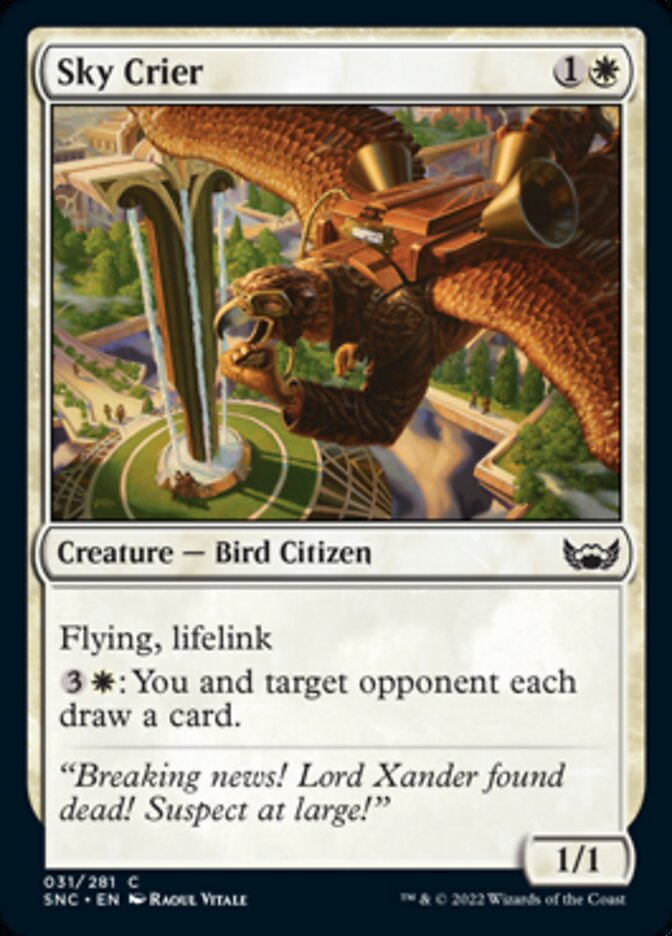 Sky Crier [Streets of New Capenna] | Empire Gaming NC