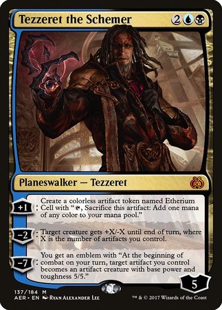 Tezzeret the Schemer [Aether Revolt] | Empire Gaming NC