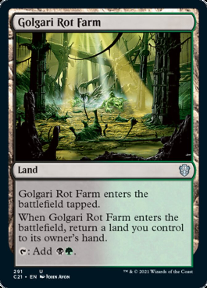 Golgari Rot Farm [Commander 2021] | Empire Gaming NC