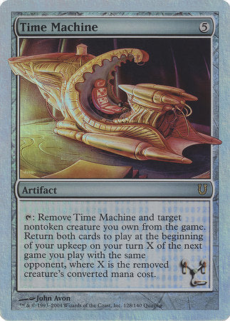 Time Machine (Alternate Foil) [Unhinged] | Empire Gaming NC