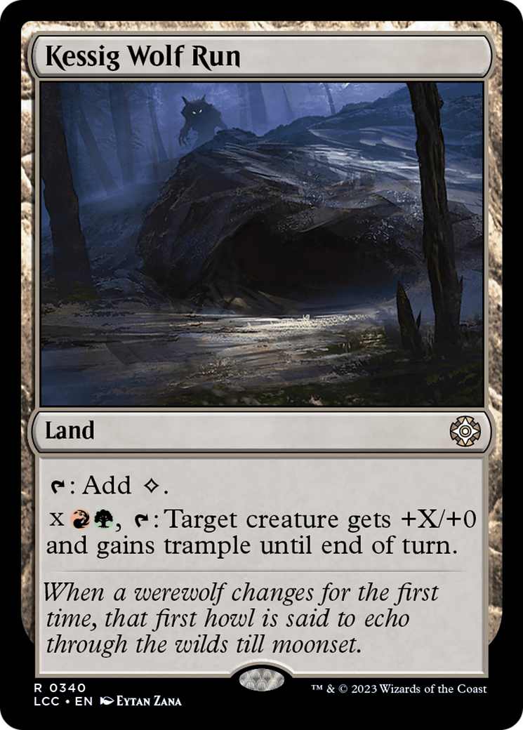 Kessig Wolf Run [The Lost Caverns of Ixalan Commander] | Empire Gaming NC