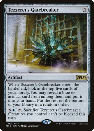 Tezzeret's Gatebreaker [Core Set 2019] | Empire Gaming NC