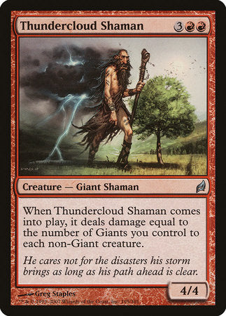 Thundercloud Shaman [Lorwyn] | Empire Gaming NC