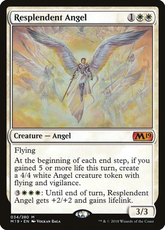 Resplendent Angel [Core Set 2019] | Empire Gaming NC