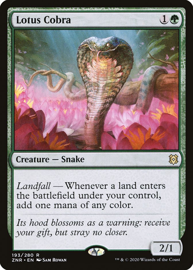 Lotus Cobra [Zendikar Rising] | Empire Gaming NC