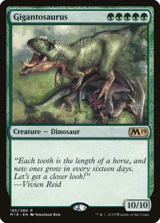 Gigantosaurus [Core Set 2019 Promos] | Empire Gaming NC