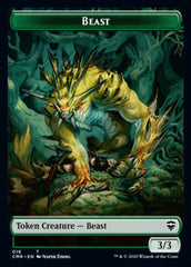 Beast (18) // Beast Token (19) [Commander Legends Tokens] | Empire Gaming NC