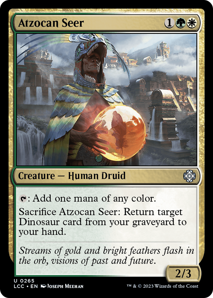 Atzocan Seer [The Lost Caverns of Ixalan Commander] | Empire Gaming NC