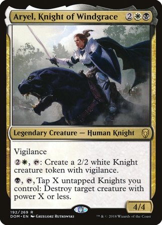 Aryel, Knight of Windgrace [Dominaria] | Empire Gaming NC