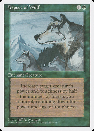 Aspect of Wolf [Fourth Edition] | Empire Gaming NC