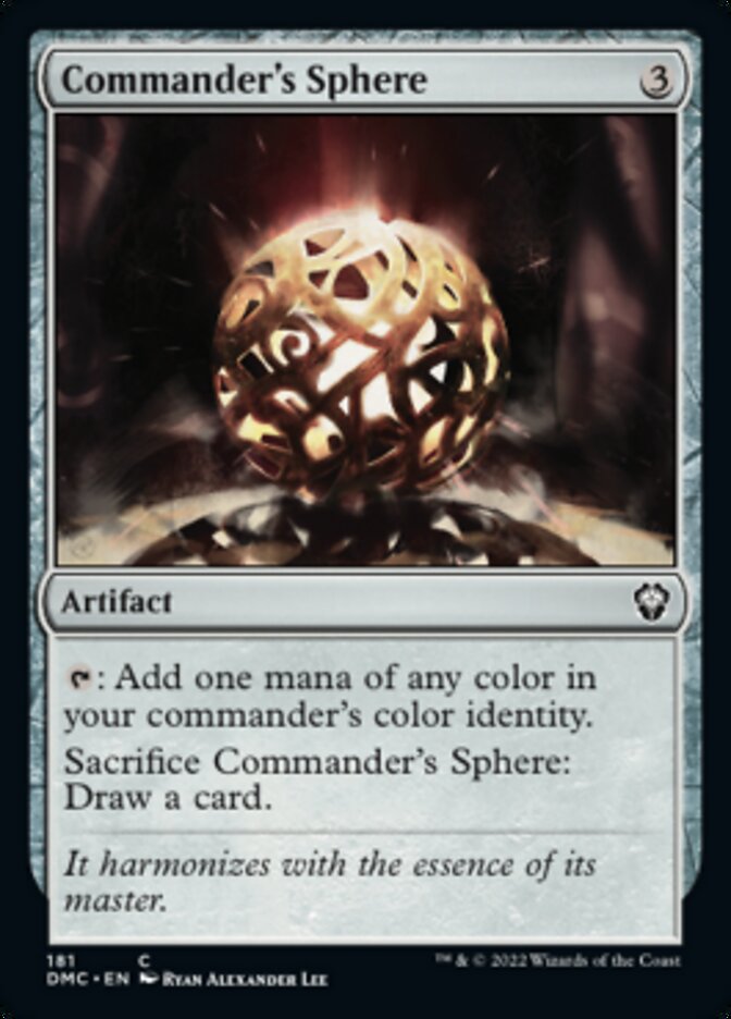 Commander's Sphere [Dominaria United Commander] | Empire Gaming NC