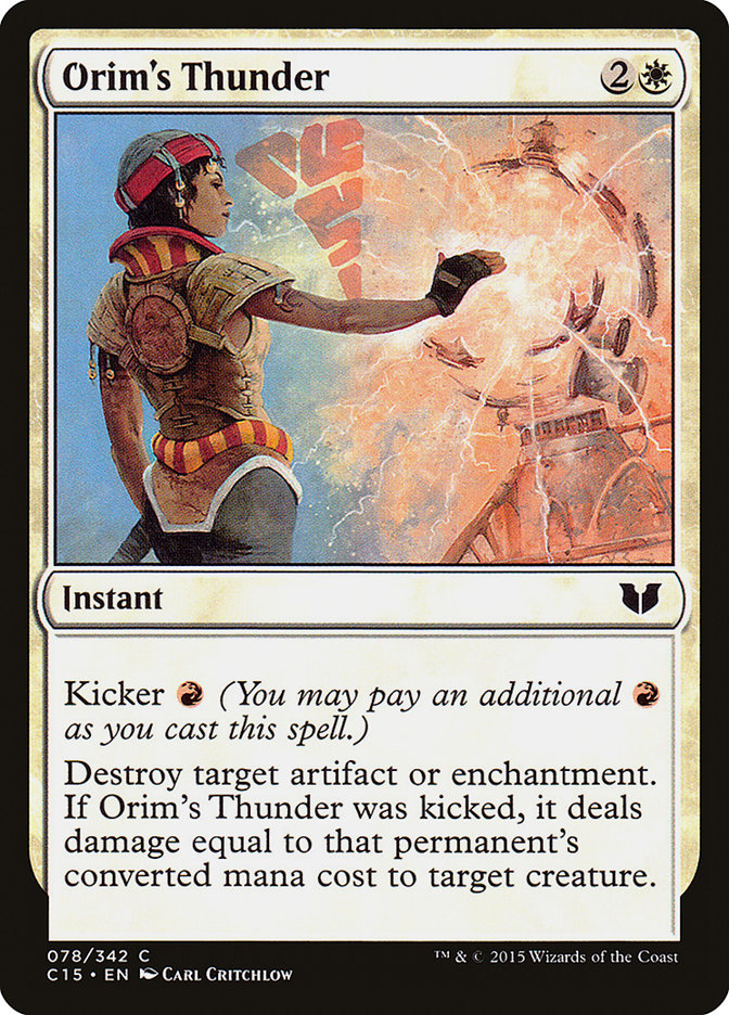 Orim's Thunder [Commander 2015] | Empire Gaming NC